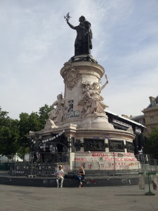 Republic square PARIS